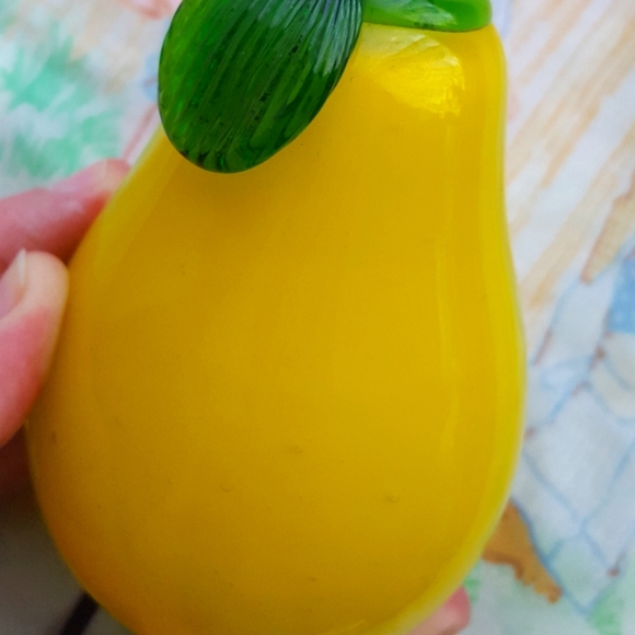 Vtg Glass Art Lemon - Picture 5 of 6